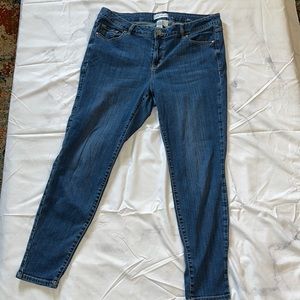 Lane Bryant, blue jeans, slim cut, size 16. In great condition.